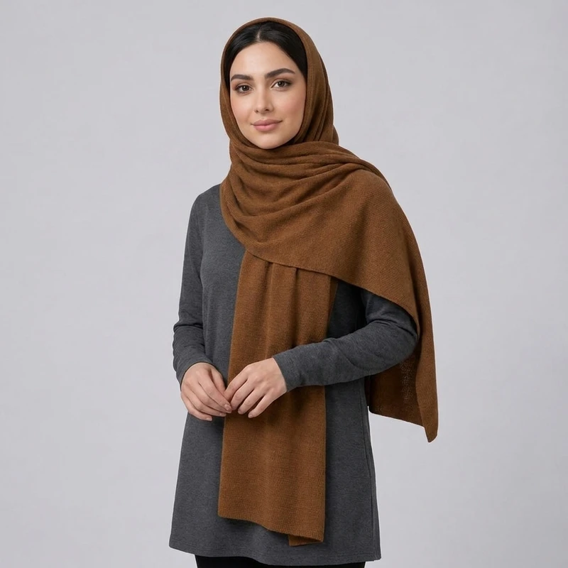 شال زنانه ساده کد S004-8