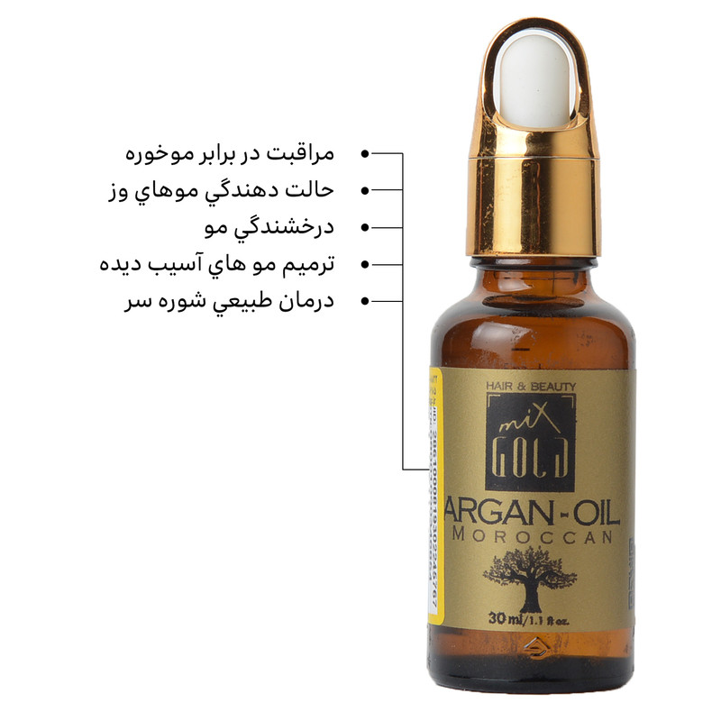 روغن آرگان مدل 001 حجم 30 میلی لیتر روغن آرگان مدل 001 حجم 30 میلی لیتر