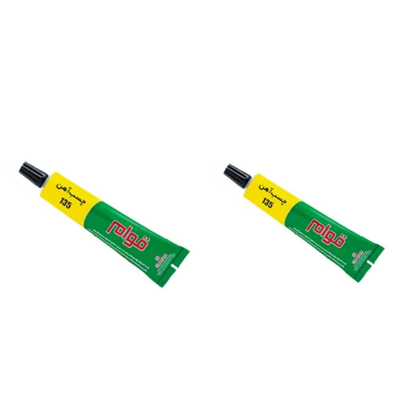 چسب آهن قوام مدل 135حجم 100میلی لیتر بسته 2 عددی