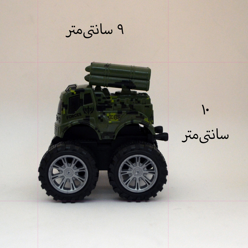 ماشین بازی مدل قدرتی طرح ضد هوایی
