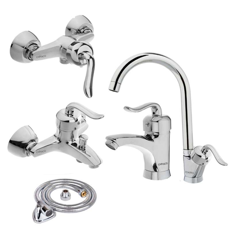 ست شیرآلات چیاکو مدل مارتین مجموعه 5 عددی ست شیرآلات چیاکو مدل مارتین مجموعه 5 عددی