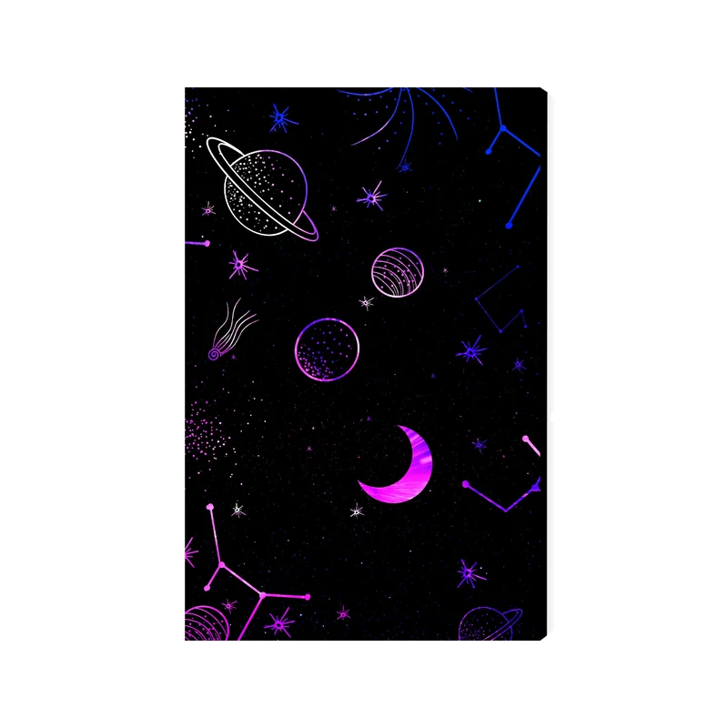 تابلو شاسی عرش مدل فانتزی منظره فضا و کهکشان کد As5275