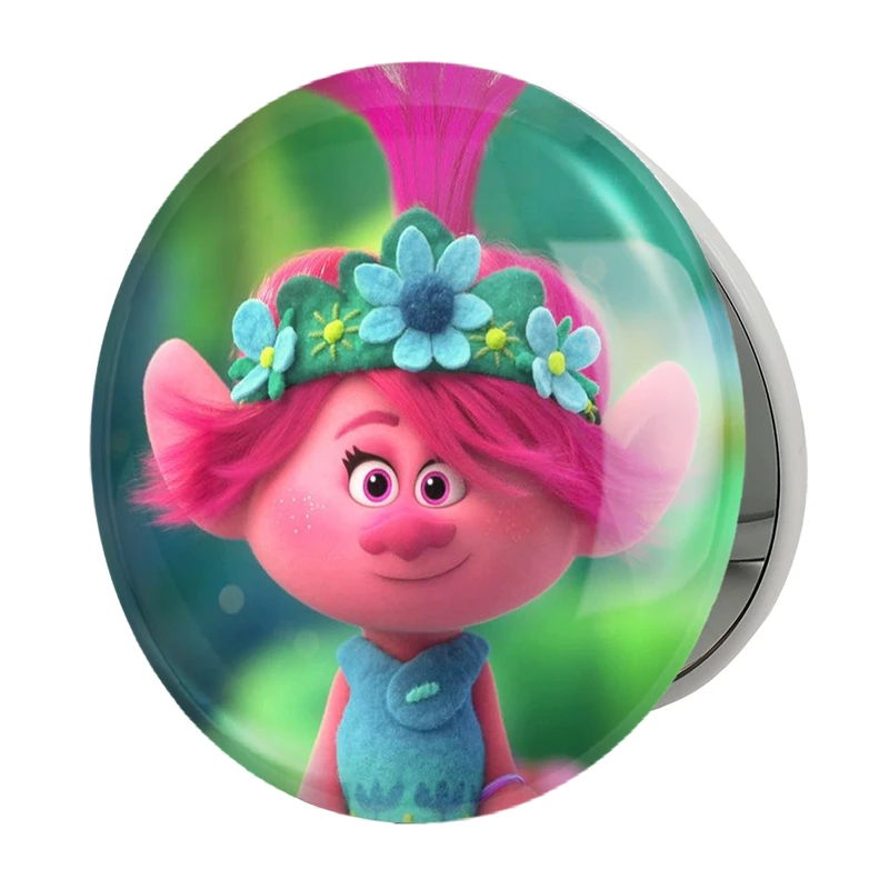 آینه جیبی خندالو طرح ترول ها Trolls مدل تاشو کد 4823 