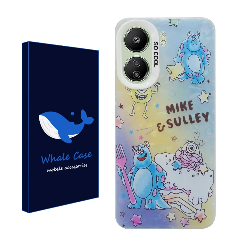 کاور وال کیس مدل So Cool مایک و سالی مناسب برای گوشی موبایل شیائومی Redmi 13C / Poco C65