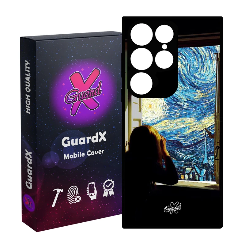 کاور گارد ایکس طرح Art مدل Glass10268 مناسب برای گوشی موبایل سامسونگ Galaxy S24 Ultra