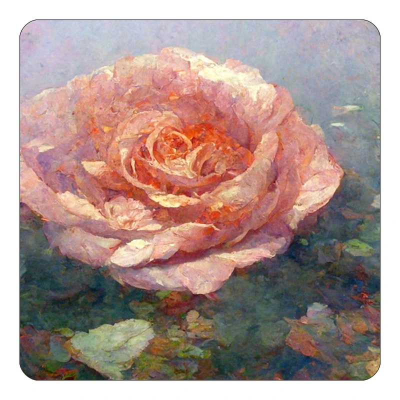 مگنت کاکتی طرح نقاشی رنگ روغن مدل mp72248