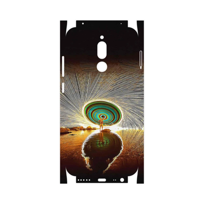 برچسب پوششی ماهوت مدل Night Light Fountain-FullSkin مناسب برای گوشی موبایل شیائومی Redmi 8