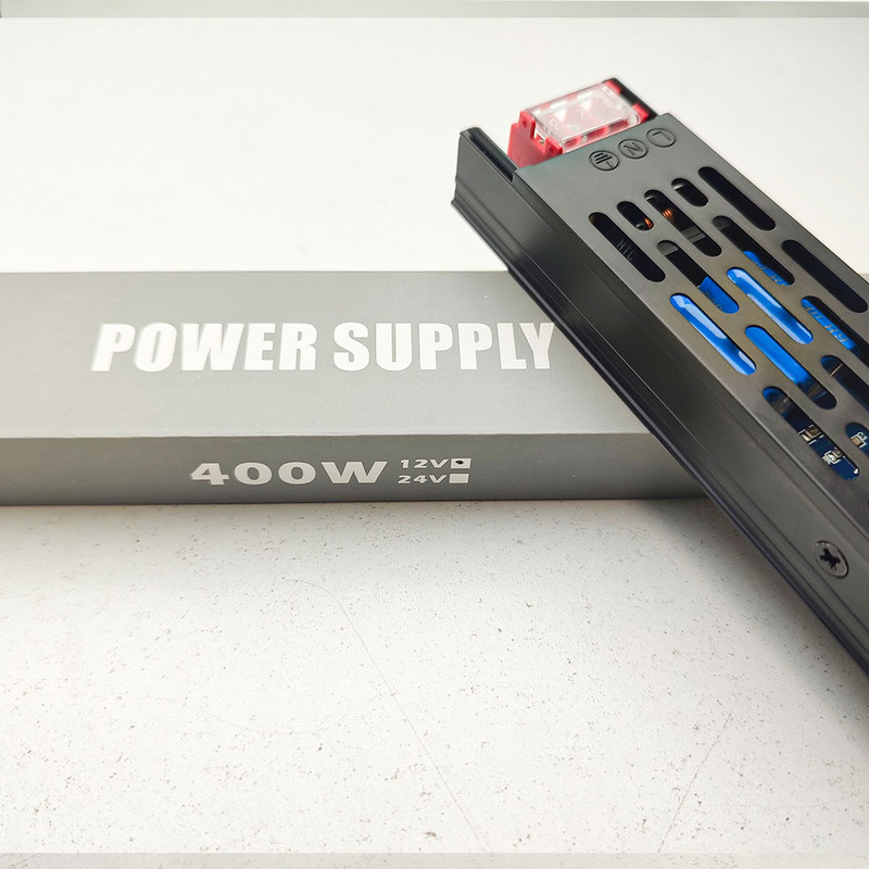 آداپتور سوئیچینگ 12 ولت 33 آمپر مدل MD-400W اسلیم