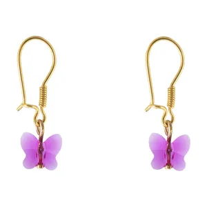 گوشواره طلا 18 عیار زنانه الن نار مدل 0768