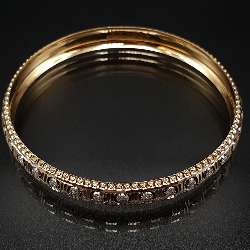 النگو طلا 18 عیار زنانه مدل 1EL1828