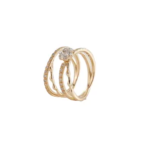 انگشتر زنانه ژوپینگ کد AAE-9