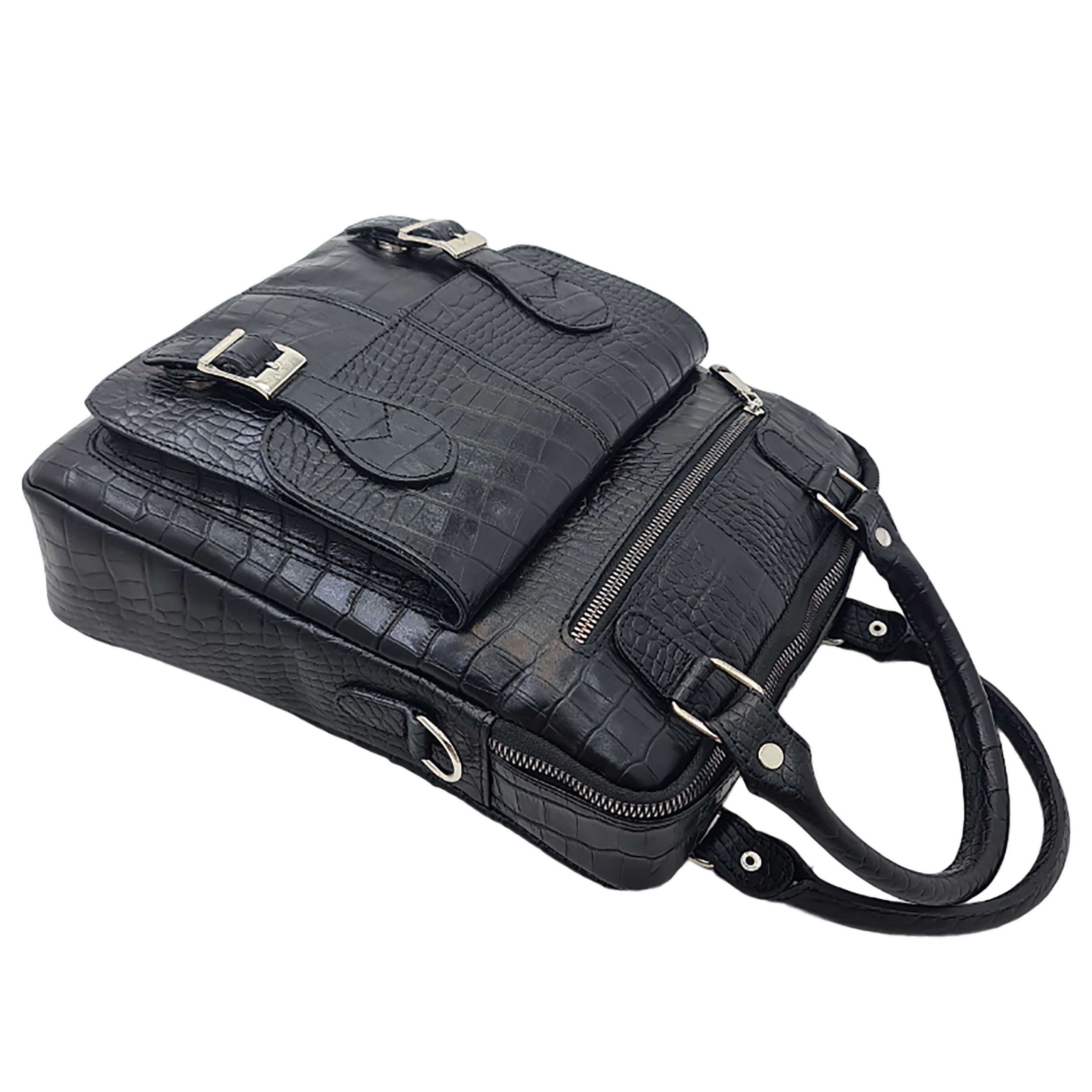 کیف دستی زنانه مدل کرکو چرم طبیعی گاوی کد S_228