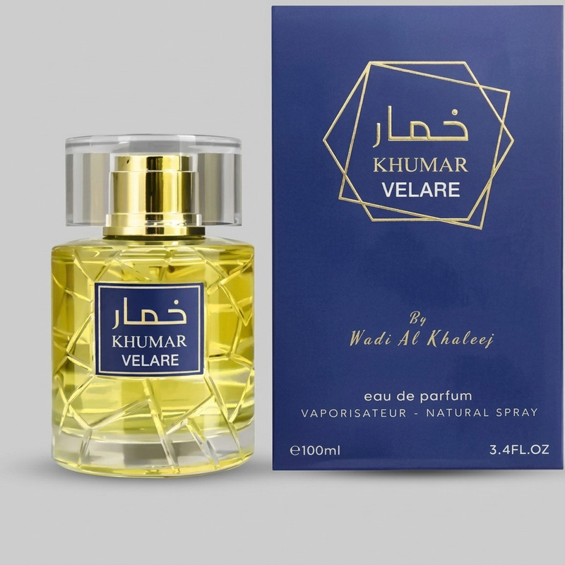 ادو پرفیوم وادی الخلیج مدل خمار ولاره حجم 100 میلی‌لیتر با رایحه شیرین و پخش بوی قوی مناسب زمستان