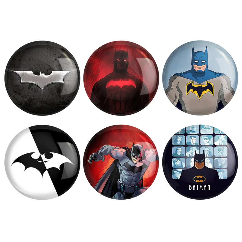 مگنت خندالو طرح بتمن Batman کد 1651A مجموعه 6 عددی
