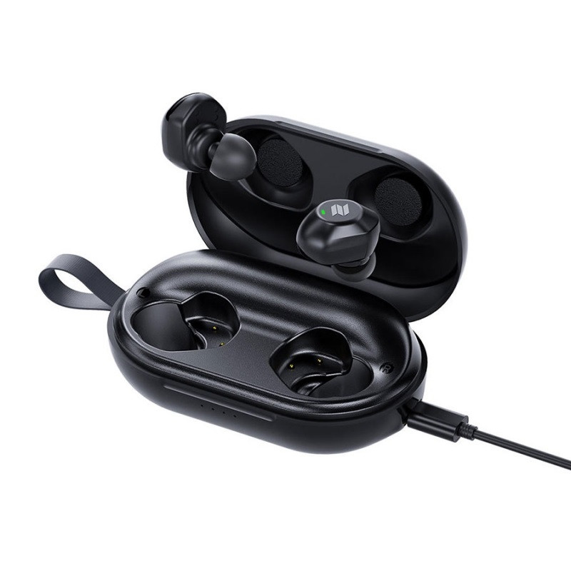 هدفون بلوتوثی راک اسپیس مدل AK EB80 TWS Earphone ANC