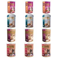 کنسرو غذای گربه نوتری پت مدل Pack12 وزن 425 گرم بسته 12 عددی