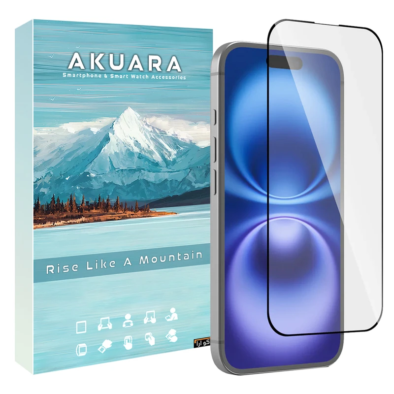 محافظ صفحه نمایش آکوآرا مدل AKU fl1 مناسب برای گوشی موبایل اپل iPhone 16e