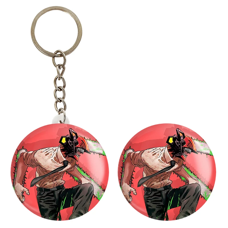 پیکسل خندالو مدل دنجی انیمه مرد اره ای کد 17839 به همراه جاکلیدی