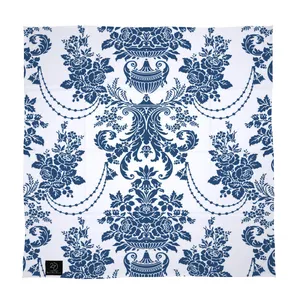 دستمال سر و گردن 27 مدل گل کد J89