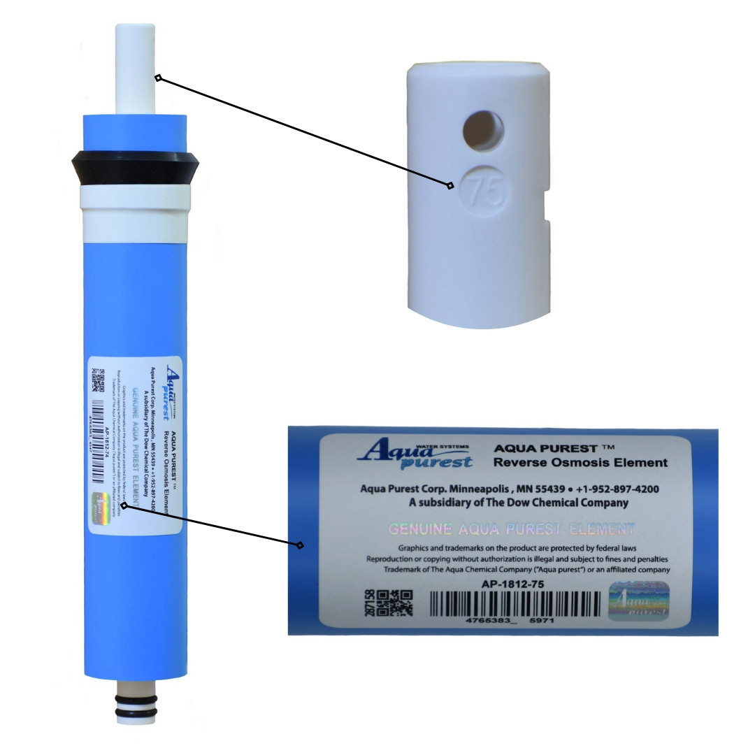 دستگاه تصفیه کننده آب آکوا پیورست مدل RO WATER 1300 NEW  به همراه فیلتر ممبران