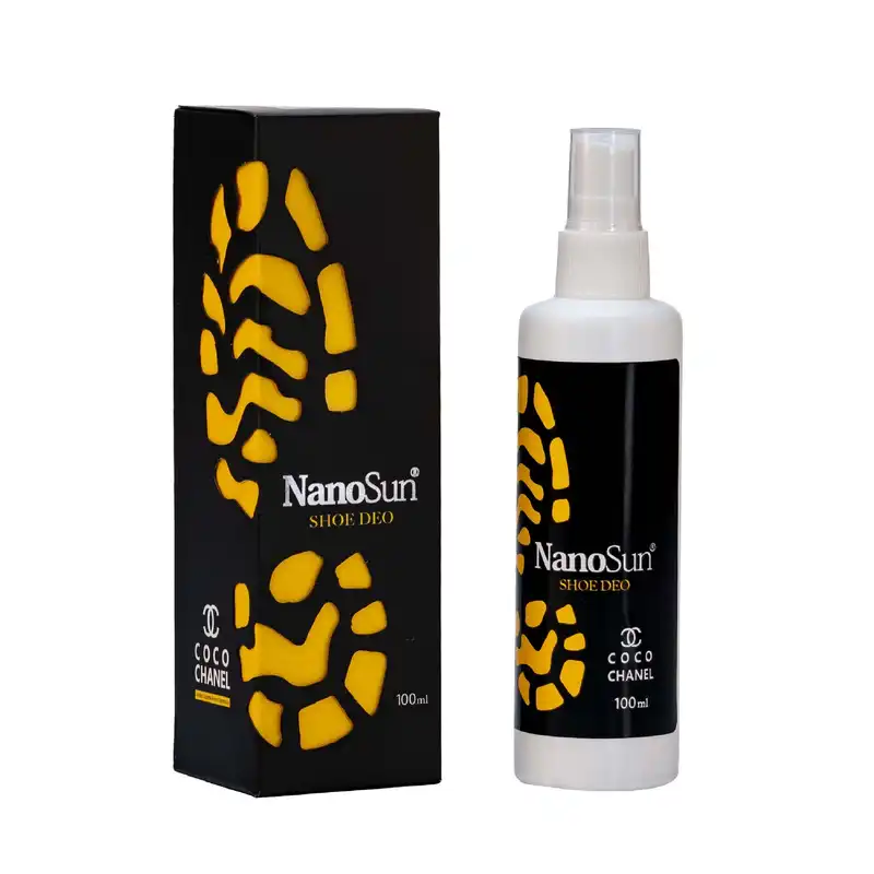 اسپری خوش بو کننده کفش نانوسان مدل رقیق حجم 100 میلی لیتر