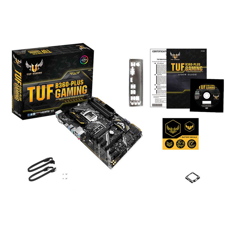 مادربرد ایسوس مدل TUF B360-PLUS GAMING 1