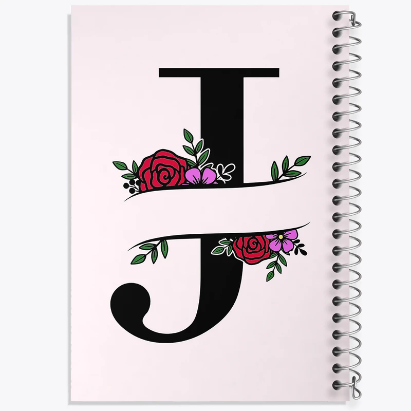 دفتر لیست خرید 50 برگ خندالو طرح حرف J کد N3330