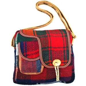 کیف رو دوشی جاجیم طرح گلیمی کد 60