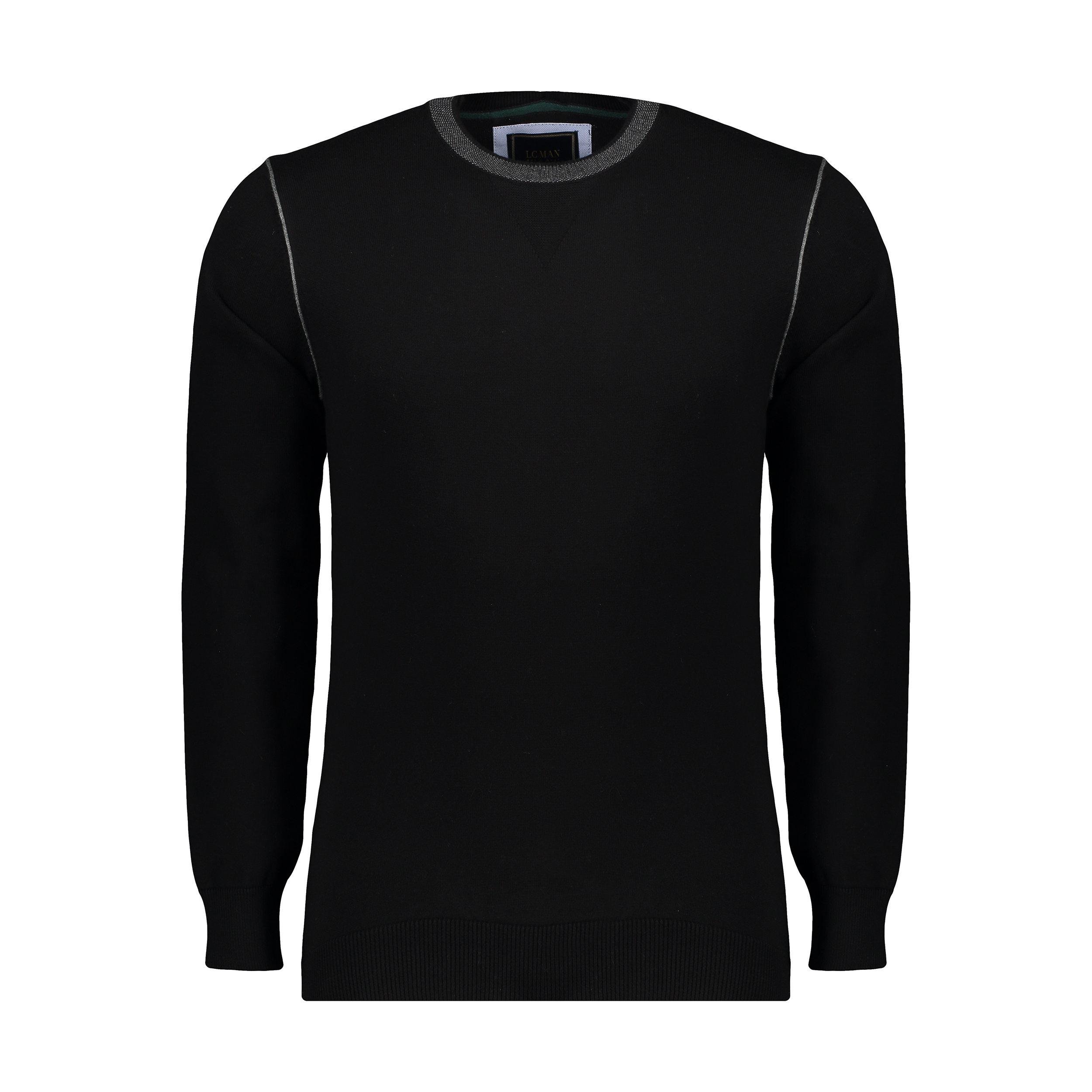 پلیور مردانه ال سی من مدل 09115838-BLACK