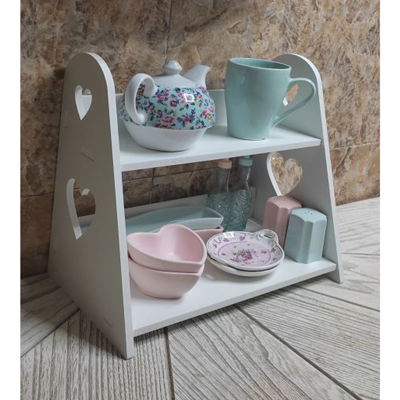 شلف رومیزی مدل قلبی