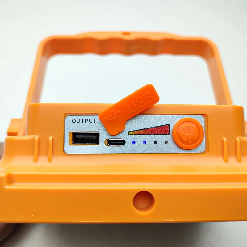 عکس شماره 9 : نورافکن دستی مدل سولار خورشیدی ip66 کد 100x