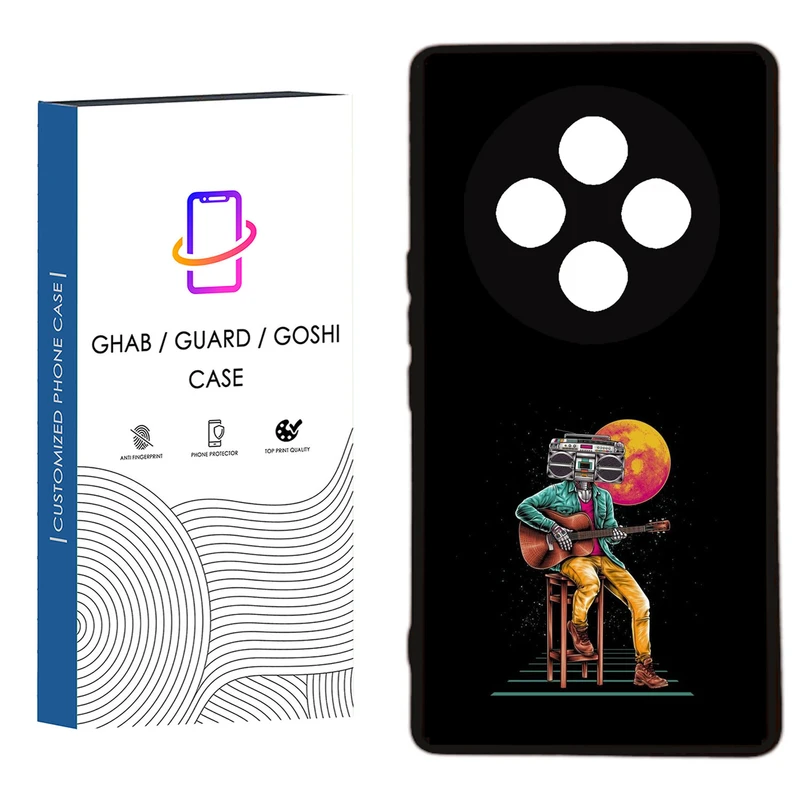 کاور قاب گارد گوشی طرح پسرانه کد 15 - ROCK مناسب برای گوشی موبایل شیائومی Redmi 14C / Poco C75