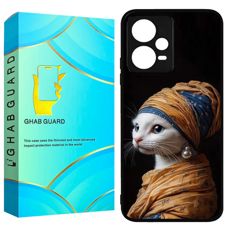 کاور قاب گارد طرح گربه مدل GCHPX5P مناسب برای گوشی موبایل شیائومی Poco X5 Pro 5G