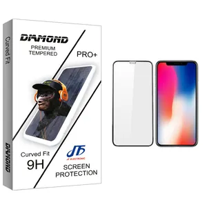JF Diamond glass Screen Protector For Apple آیفون X / XS