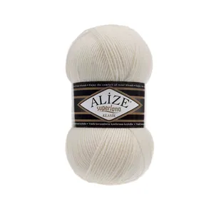 کاموا آلیزه مدل super lana klasik کد 62