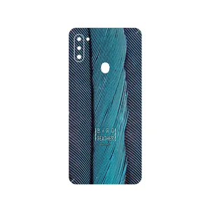 MAHOOT Turquoise feathers Cover Sticker for Samsung Galaxy M11