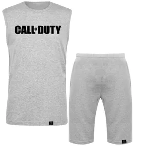 ست تاپ و شلوارک زنانه 27 مدل Call Of Duty کد MH1513