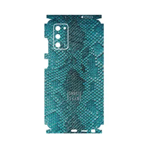 MAHOOT Blue Snake Skin-FullSkin Cover Sticker for Samsung Galaxy Note 20