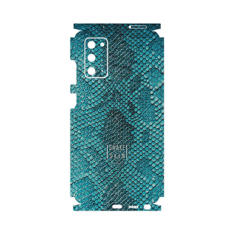 برچسب پوششی ماهوت مدل Blue Snake Skin-FullSkin مناسب برای گوشی موبایل سامسونگ Galaxy Note 20