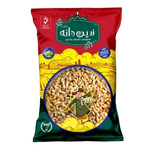 گندم پوست کنده زرین دانه زنگبار - 900 گرم بسته 10 عددی