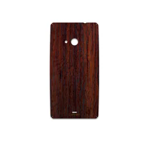 MAHOOT Red-Wood Cover Sticker for Microsoft Lumia 535