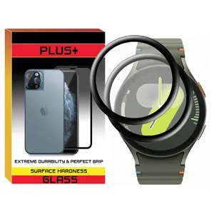 محافظ صفحه نمایش پلاس مدل Pmma-PL مناسب برای ساعت هوشمند سامسونگ Galaxy Watch 7 40mm بسته دو عددی