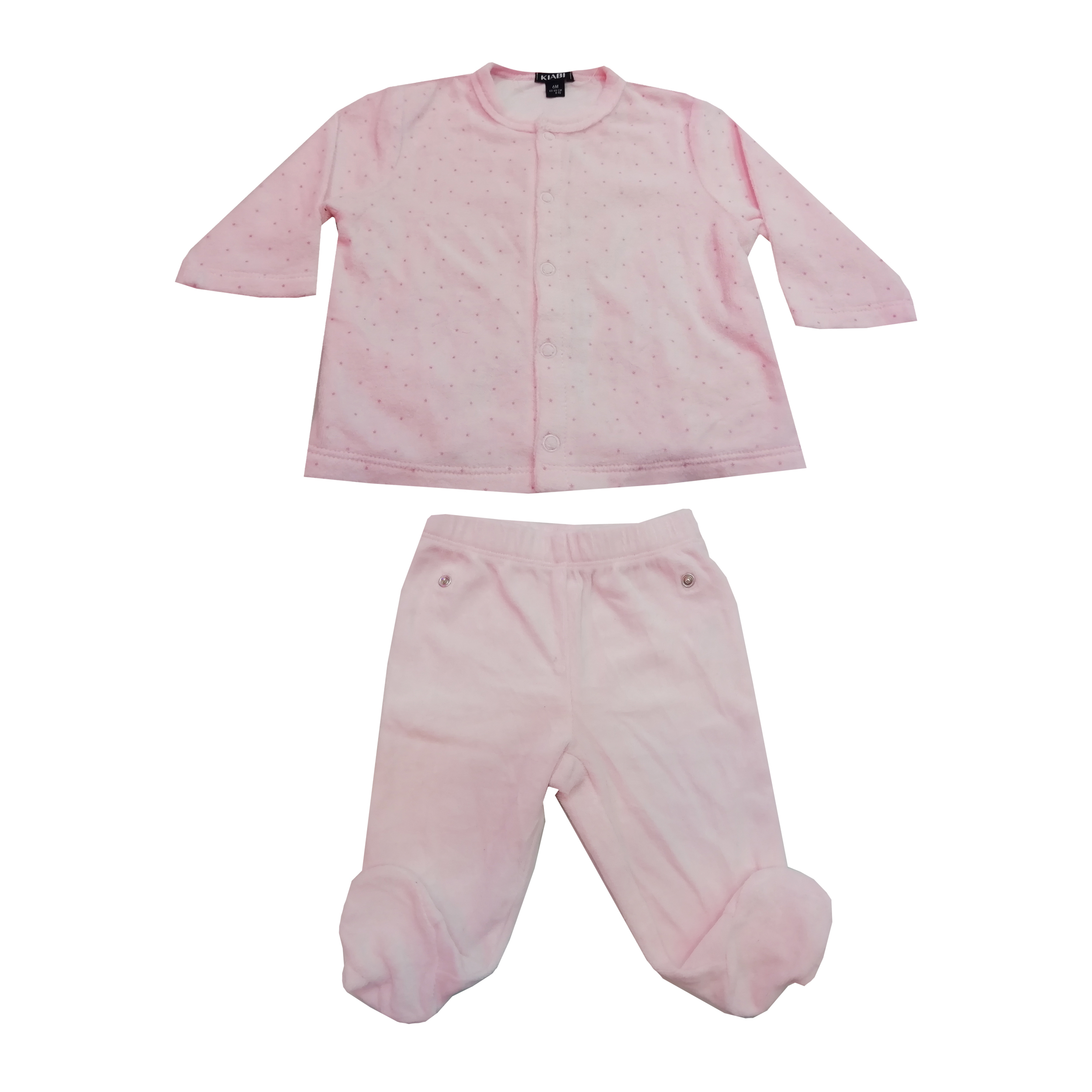 ست سویشرت و شلوار نوزادی کیابی مدل ad1470