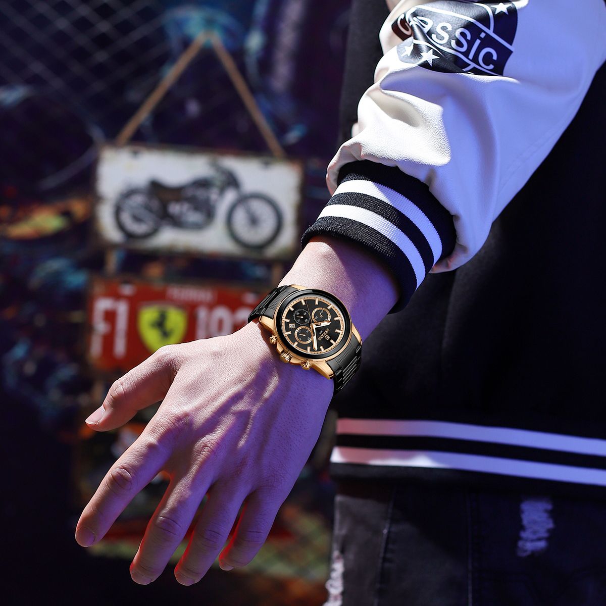 ساعت مچی عقربهای مردانه ریوارد مدل 81547m - - 6