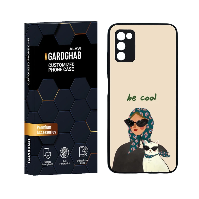 کاور گارد قاب علوی دورژله ای مدل فانتزی مناسب برای گوشی موبایل سامسونگ Galaxy A03s