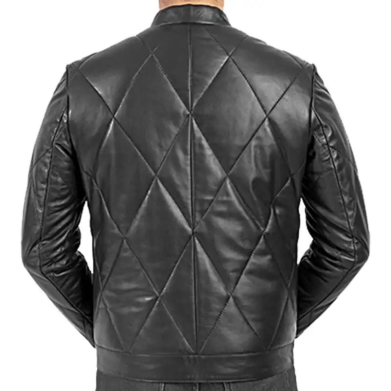 کت چرم مردانه چرم آفتاب مدل KR 400