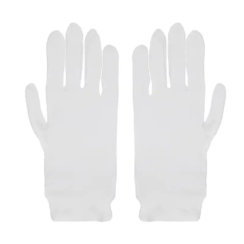 دستکش زنانه پرنیا سیلین مدل نخی PR-01 رنگ سفید
