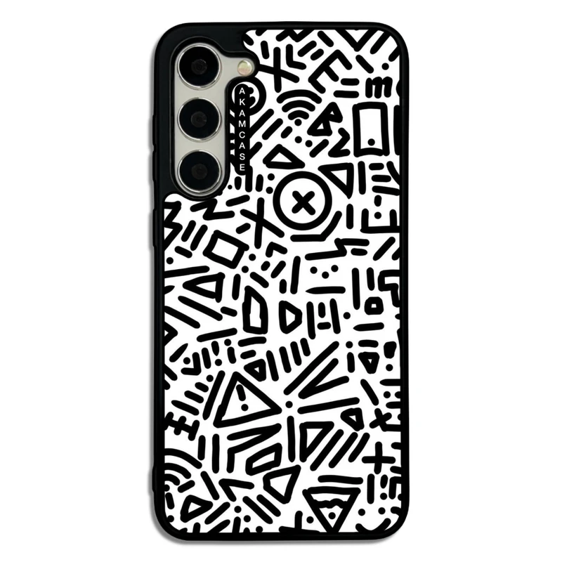 کاور آکام مدل AMC-WSGS23P-DOODLE14 مناسب برای گوشی موبایل سامسونگ Galaxy S23 Plus