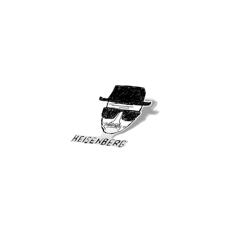 استیکر تزئینی موبایل و تبلت لولو مدل هایزنبرگ BREAKING BAD کد 241