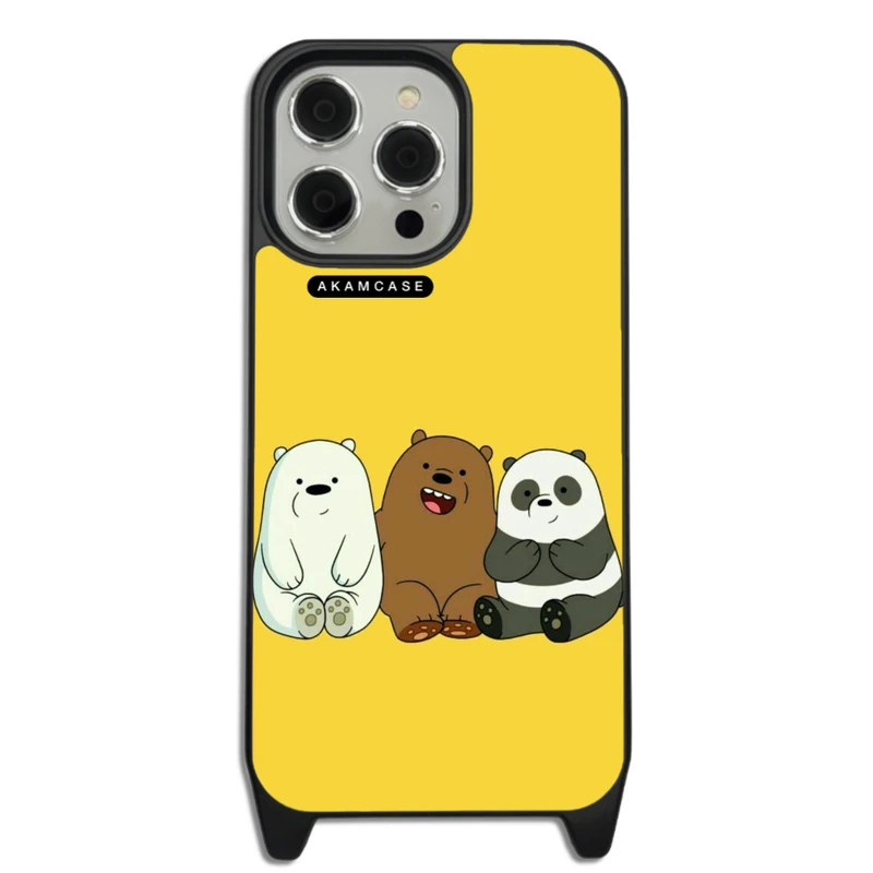 کاور آکام مدل AMCWLA14PROMAX-BARE BEAR6 مناسب برای گوشی موبایل اپل iPhone 14 Pro Max